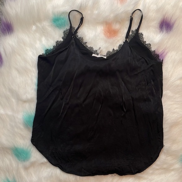 FLOREAT‎ By Anthropologie Black Tank Top - Picture 6 of 6